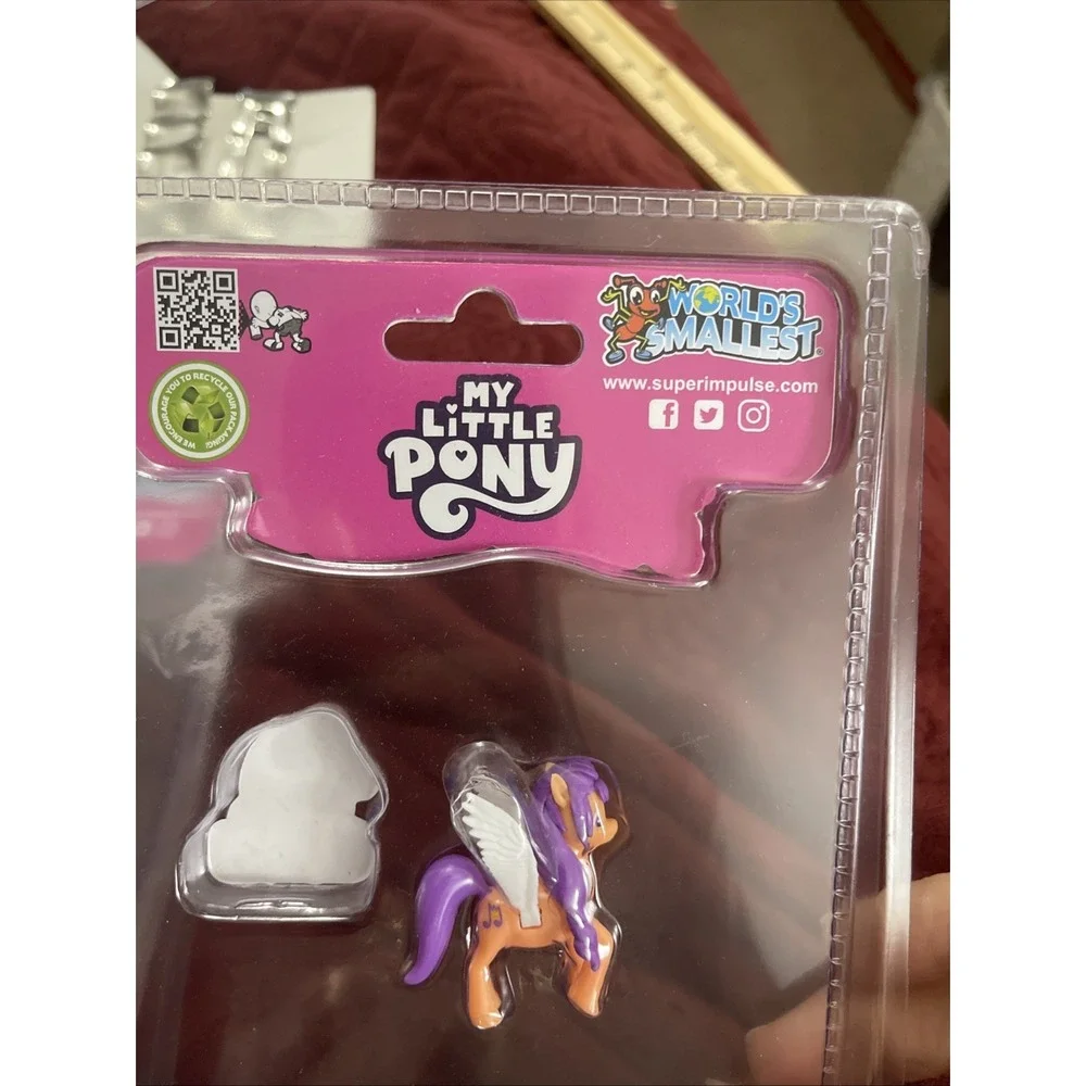 Unopened Set Of 2 World's Smallest MY LITTLE PONY Mini Figures MLP‎ Pipp & Izzy